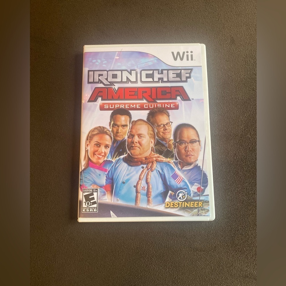 Wii Iron Chef America: Supreme Cuisine for